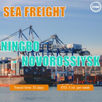 Sea freight Shipping From Ningbo To Novorossiysk, Russia